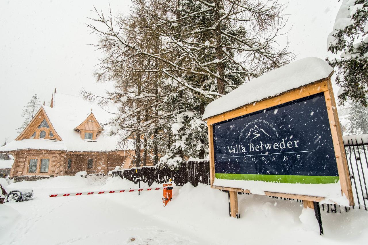 Villa Belweder Закопане Екстериор снимка